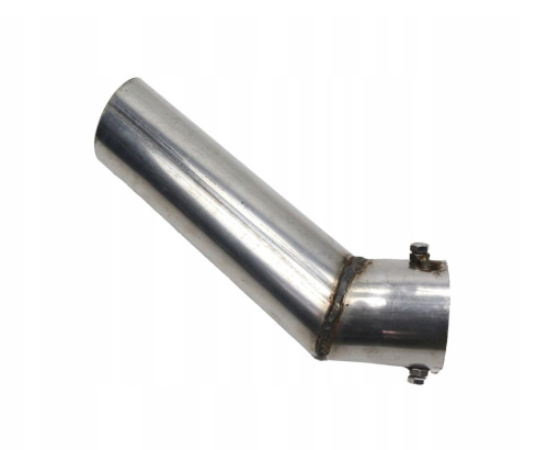Rura do tłumika 5040390070.1P504039012 wygięta końcówka Bizon INOX WARYŃSKI.png