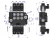 Rozdzielacz hydrauliczny 3-sekcyjny sterowany elektrycznie 12V 80L VOIMA 2.png