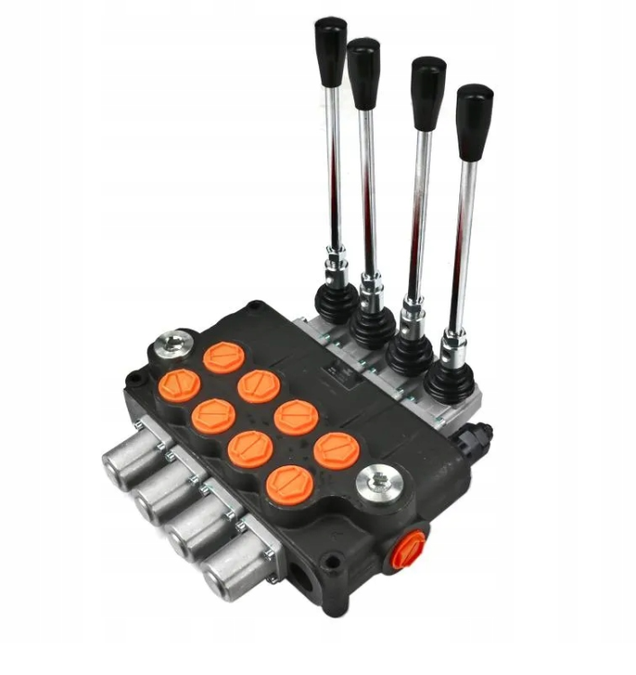Rozdzielacz hydrauliczny 4-sekcyjny 120L VOIMA 1.png